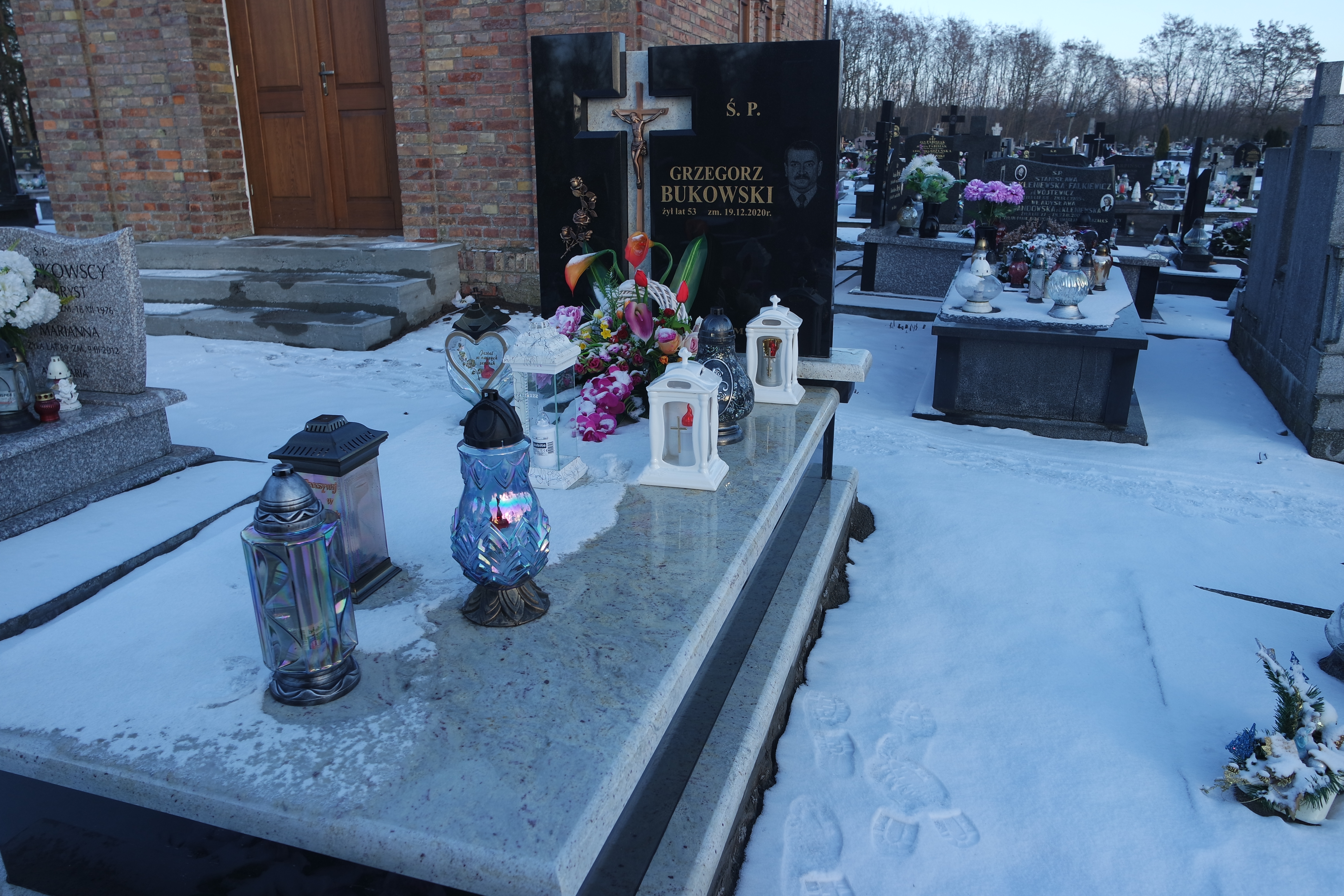 Grób Grzegorz Bukowski