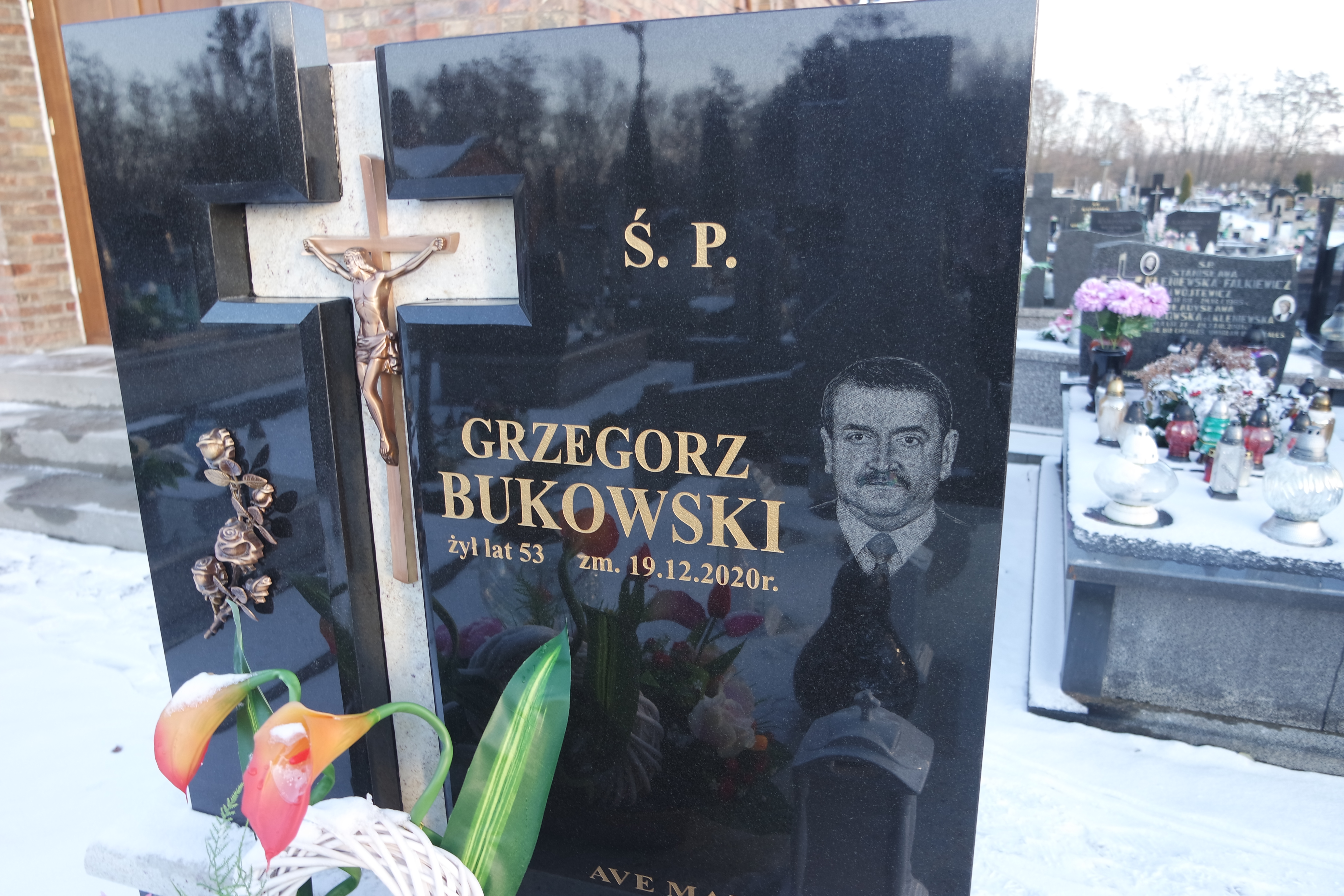 Grzegorz Bukowski 1967 Krajkowo - Grobonet - Wyszukiwarka osób pochowanych