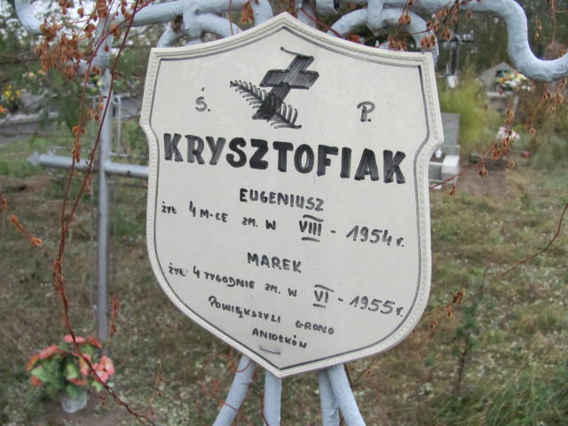 Eugeniusz Krzysztofiak Krajkowo - Grobonet - Wyszukiwarka osób pochowanych