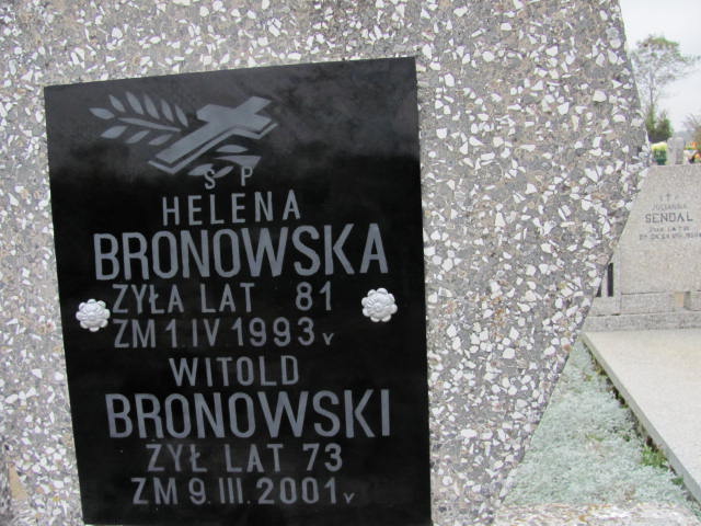 Helena Bronowska Krajkowo - Grobonet - Wyszukiwarka osób pochowanych
