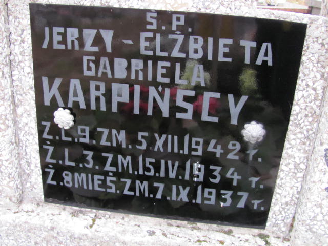 Gabriela Karpińska Krajkowo - Grobonet - Wyszukiwarka osób pochowanych