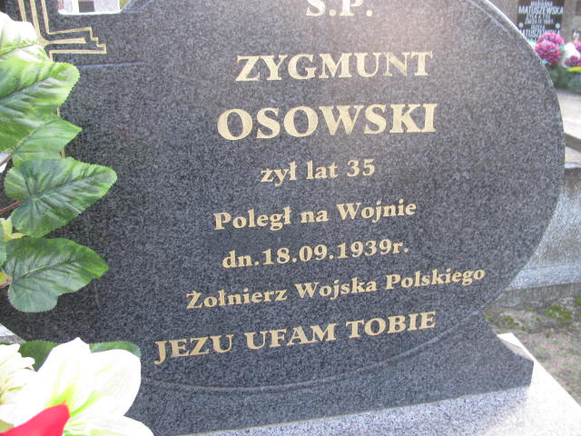Zygmunt Osowski Krajkowo - Grobonet - Wyszukiwarka osób pochowanych
