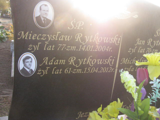 Mieczysław Rytkowski 1926 Krajkowo - Grobonet - Wyszukiwarka osób pochowanych