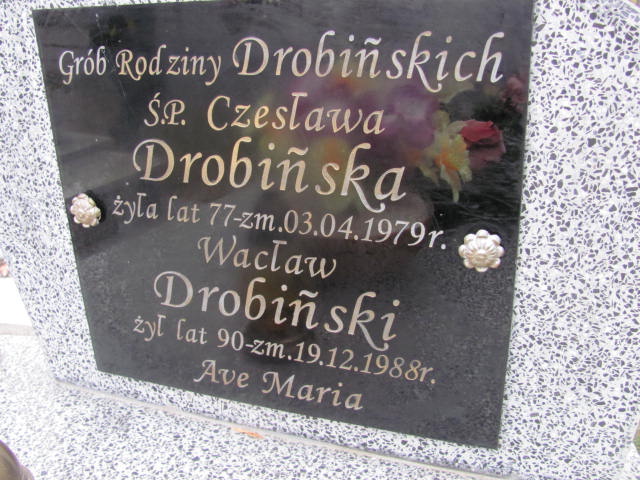 Wacław Drobiński 1898 Krajkowo - Grobonet - Wyszukiwarka osób pochowanych