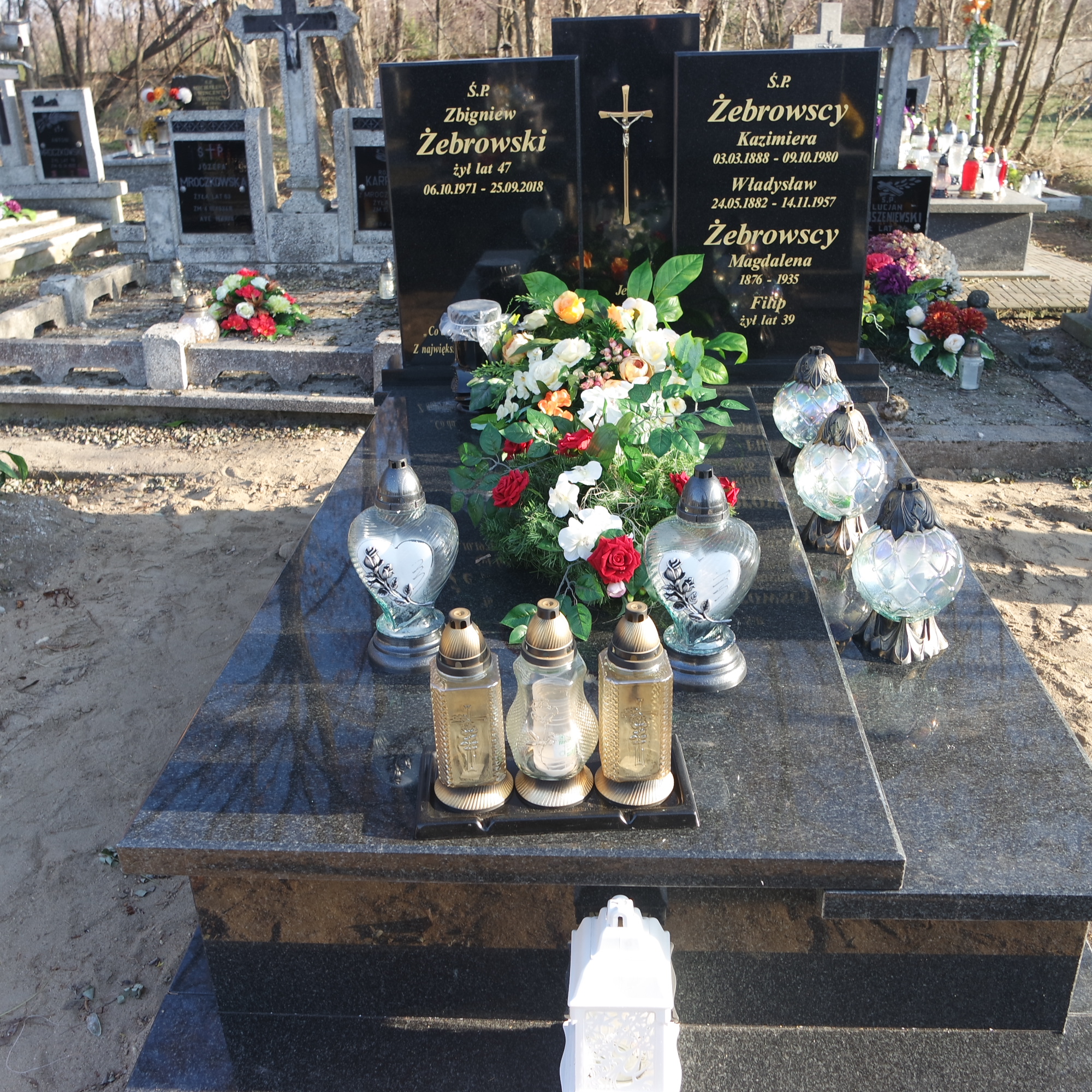 Grób Zbigniew  Żebrowski